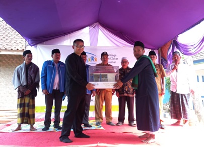 Serah Terima Pembangunan Ponpes Darul Falah oleh Relawan Laznas Rumah Yatim Jabodetabek