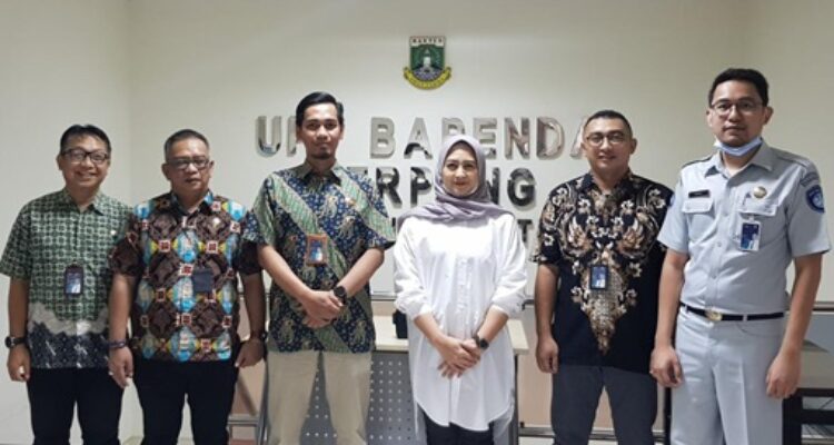 UPT Samsat Serpong Tangerang Dikunjungi Kepala Jasa Raharja Cabang Banten