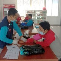 BIN Banten Bersama Puskesmas Bayah Gelar Vaksinasi di PT. Cemindo Gemilang Tbk