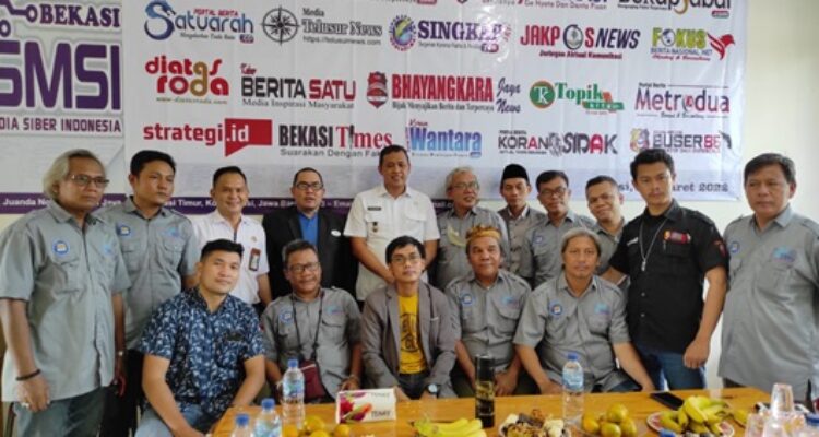 Kunjungi Sekretariat SMSI Kota Bekasi, Tri Adhianto : Perlu Dibangun Pola Kemitraan