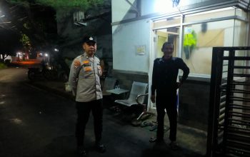 Anggota Polsek Rangkasbitung Polres Lebak Patroli Mobile Ke Pemukiman Warga Antisipasi Gangguan Kamtibmas